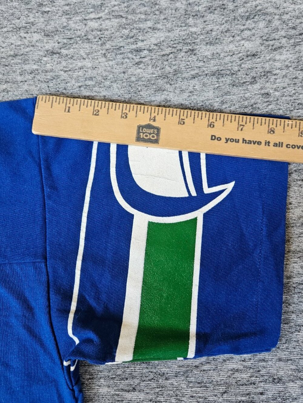 SEATTLE SEAHAWKS Vtg 1980s RAWLINGS 12th Man Fan Jersey T-Shirt Large Made In US - Picture 9 of 9